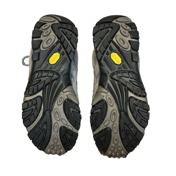 Merrell Moab 2 Shoes Womens 9 Grey Hiking Backpacking Walking Waterproof JO6026 - Picture 6 of 10